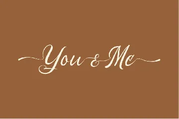 Adam and Mary - A Wedding Font