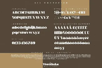 Westlake-Serif Font