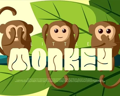 Monkeyjoke - Decorative Font