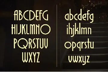 Monsante â€“ Modern Art Deco font