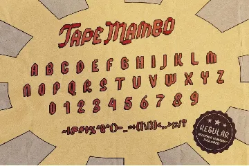 Tape Mambo Typeface font