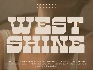 West Shine font