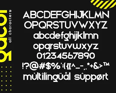 Gacor-Urban Sans Serif Font