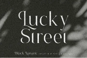 Black Lunatic | Elegant Serif Font
