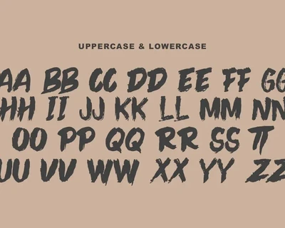 Chrinol Brush Font