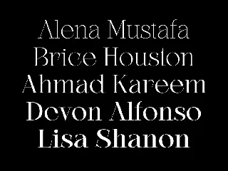 Averie Brenton - Serif Font Family