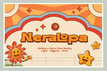 NERALOPA - Retro Font