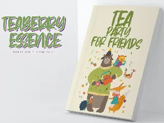 Teaberry Essence - Sweetness Playful Font