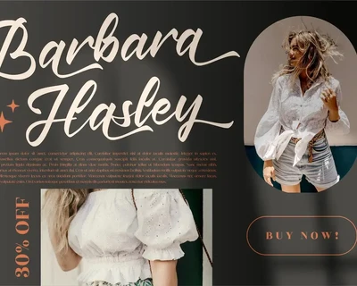 Krakatau Mountain Modern Script font