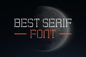 Brosmax - futuristic font