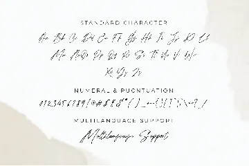 Belandia Signature font