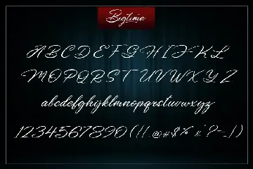 Bigtime - Signature Font