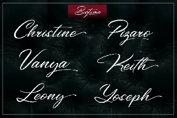 Bigtime - Signature Font