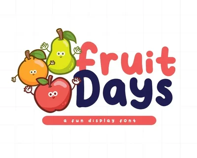 Fruit Days font