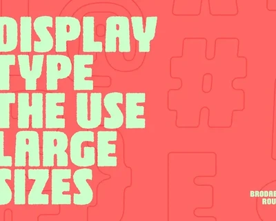 Brodaers Font Family