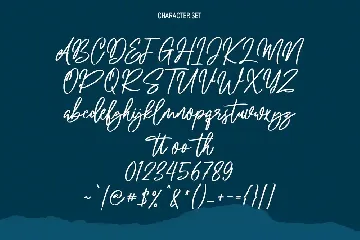 Mistoms Handwritten Script Font