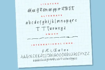 Sticky Marker Typeface font