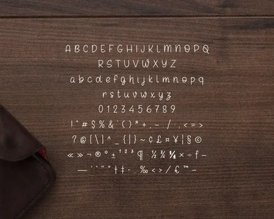 Have No Money - Handwritten Monoline Font