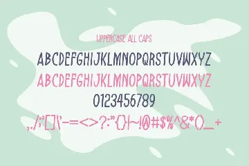 ShootsMilk - Monoline Font