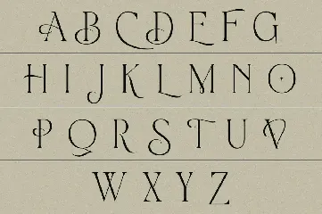 Bachelors Display font