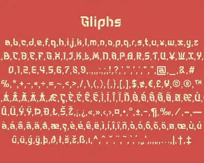 Asian cyborg font