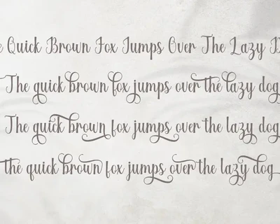Paradise Script font