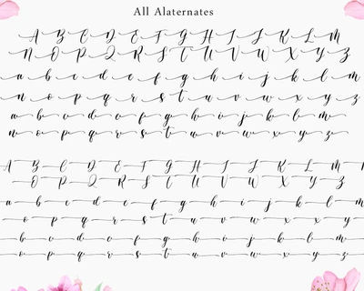 Pretty Smile font