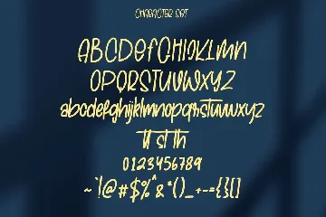 Clockerts Unique Handwritten Font