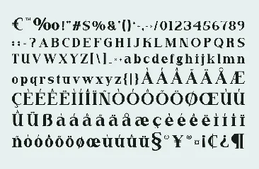 Mandore - A Modern Serif Font