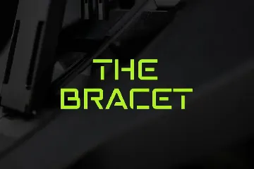 The Bracet font