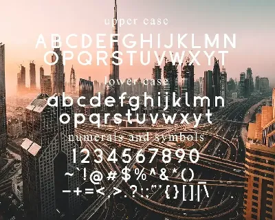 NOAH - Minimalis font