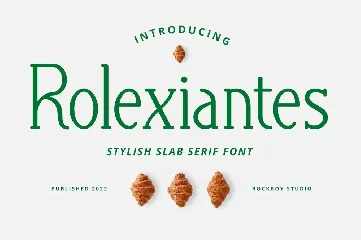 Rolexiantes - Slab Serif Font