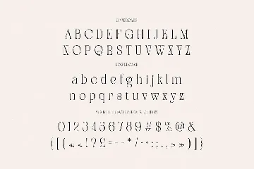 Moseypoll Modern Deco Serif font