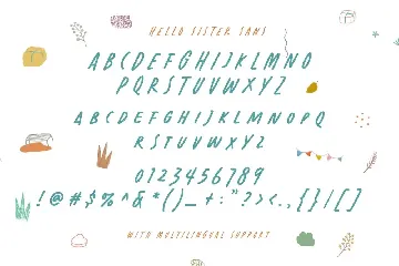 Hello Sister font