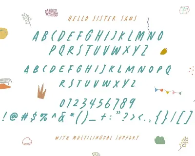 Hello Sister font