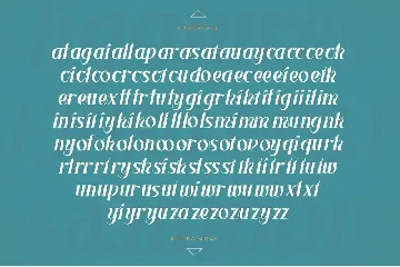 Ettika Goza font