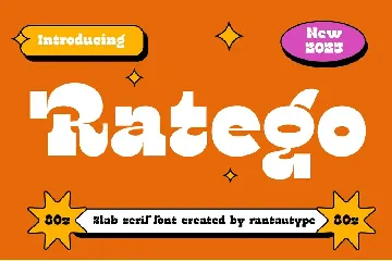 Ratego Vintage Slab Serif Font