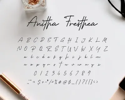 Anitha Fresthea Font