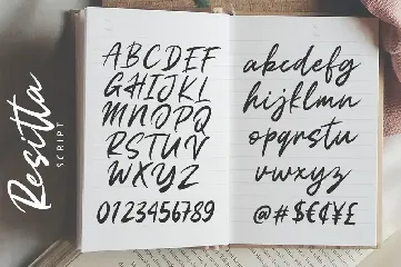 Resitta font