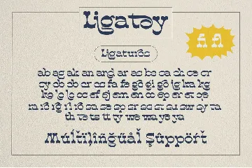 Ligatoy font