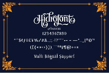 Hidrofont