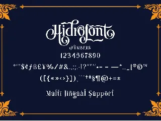 Hidrofont