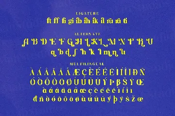 Ratinura font