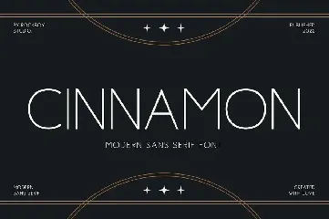 Cinnamon - Advertisement Font