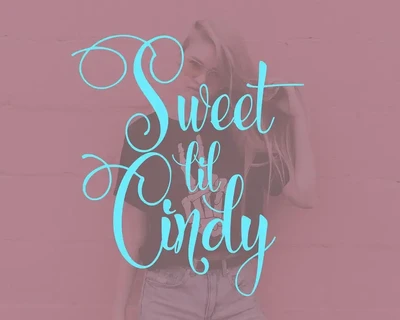 Clasynda | A Cute Handwritten Font