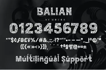 Balian Typeface font