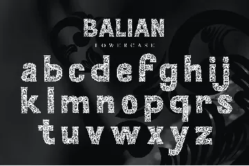 Balian Typeface font