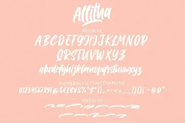 Allitha Alt font