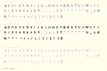 Newport Tracks - Colour Font