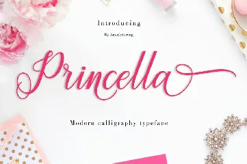 Princella Script font